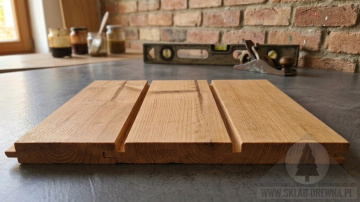 Deska Elewacyjna Świerk Skandynawski 20x145 mm Pióro-Wpust A/B